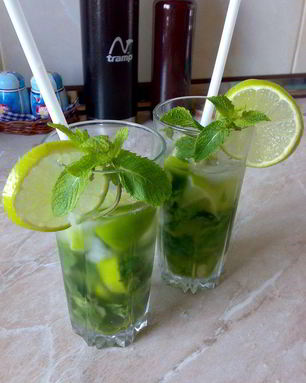 Мохито полезный с березовым соком