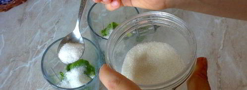 мохито полезный с березовым соком. Шаг 3