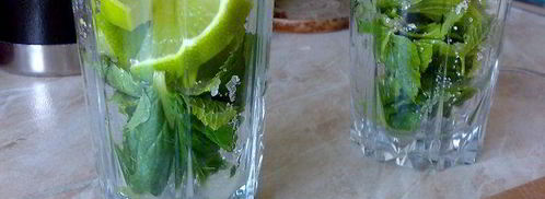 мохито полезный с березовым соком. Шаг 4