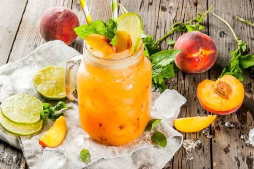 Рецепт персикового мохито
