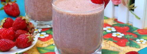 клубнично-шоколадный молочный коктейль. Шаг 6