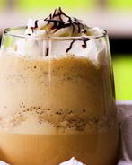 Кофейно-молочный коктейль с шоколадом