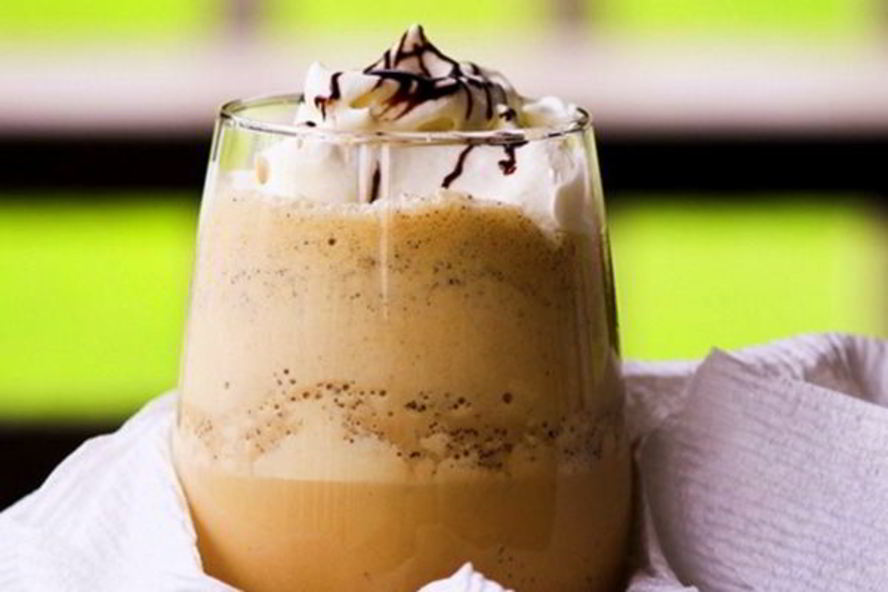 Рецепт кофейно-молочного коктейль с шоколадом