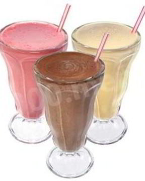 Молочно-клубничный коктейль