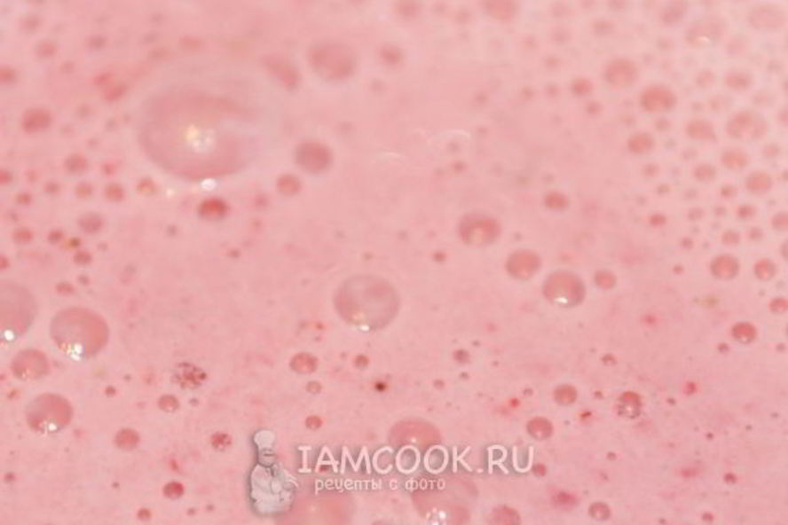 Рецепт молочного клубничного коктейля