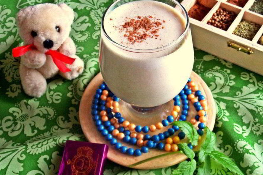 Рецепт молочного коктейля арахисового