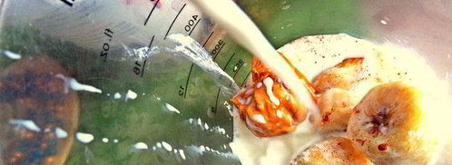 молочный коктейль арахисовый. Шаг 7