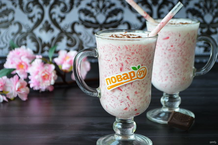 Рецепт молочного коктейля мозайка