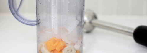 молочный коктейль на кокосовом молоке. Шаг 3