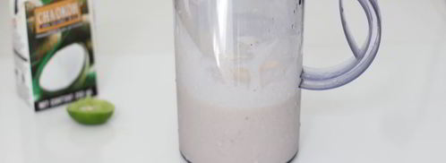 молочный коктейль на кокосовом молоке. Шаг 5