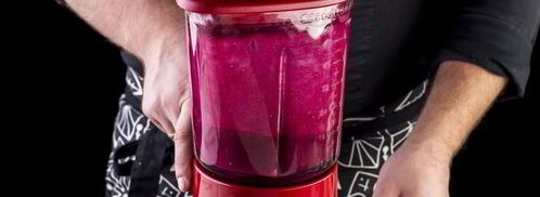 молочный коктейль с черничным нектаром. Шаг 4