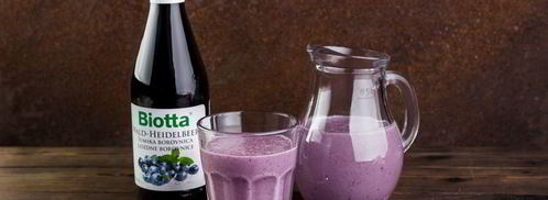 молочный коктейль с черничным нектаром. Шаг 6