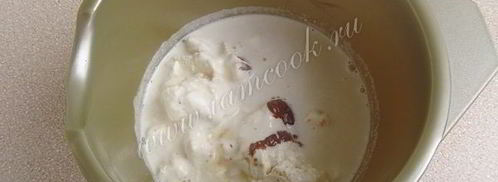 молочный коктейль с коньяком и шоколадным пудингом. Шаг 6