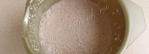 молочный коктейль с коньяком и шоколадным пудингом. Шаг 7