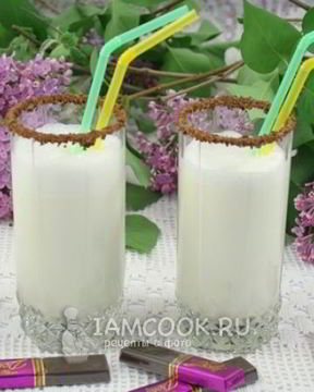 Молочный коктейль с мороженым