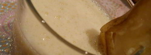 молочный коктейль с перепелиными яйцами. Шаг 5