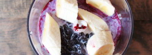 молочный коктейль в блендере. Шаг 5