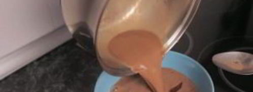 шоколадный лед для молочного коктейля. Шаг 3