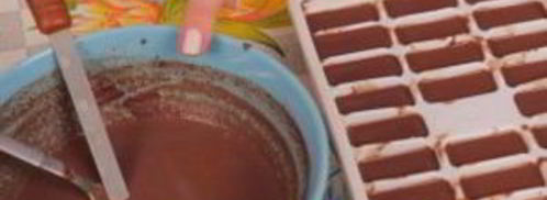 шоколадный лед для молочного коктейля. Шаг 4