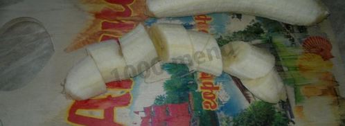 шоколадный молочный коктейль с бананом. Шаг 4