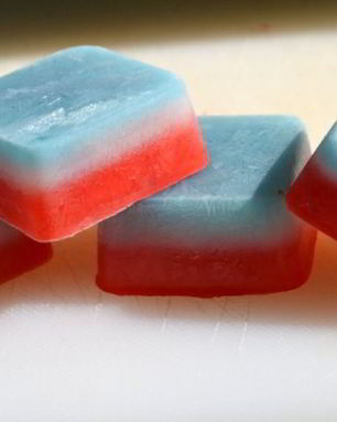 Цветной лед для молочных коктейлей