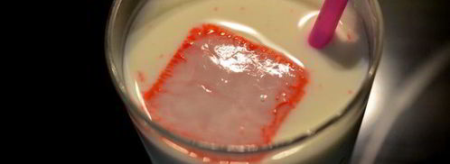 цветной лед для молочных коктейлей. Шаг 7