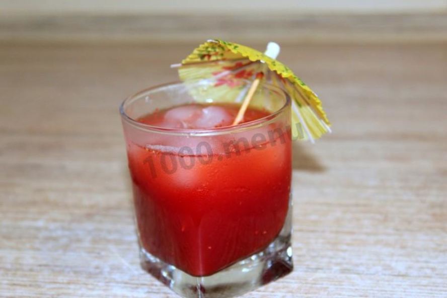 Рецепт клубничного морса из клубники