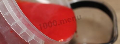 клубничный морс из клубники. Шаг 13