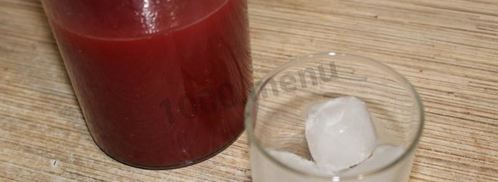 клубничный морс из клубники. Шаг 15