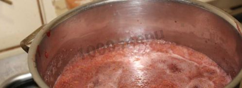 клубничный морс из клубники. Шаг 10