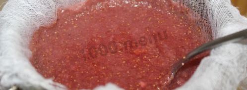 клубничный морс из клубники. Шаг 11