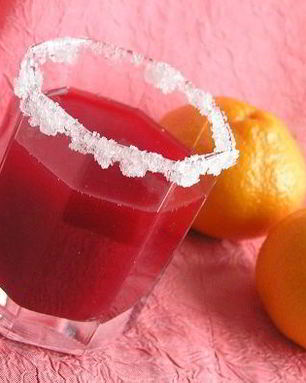 Клюквенно-мандариновый морс