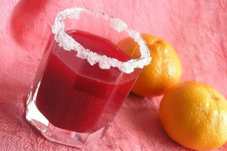 Рецепт клюквенно-мандаринового морс