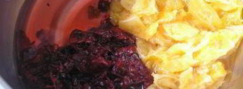 клюквенно-мандариновый морс. Шаг 6