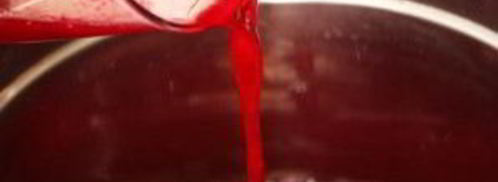 клюквенный морс с медом. Шаг 4