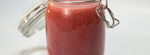 морс из черной смородины с медом и тимьяном. Шаг 4