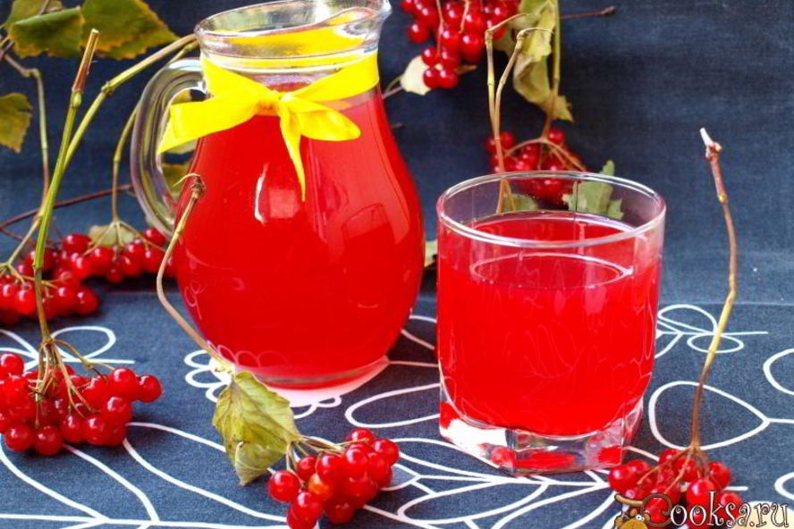 Рецепт морса из калины