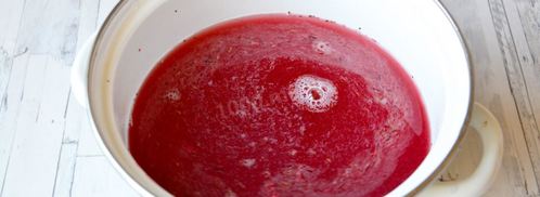 морс из свежей брусники. Шаг 5