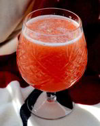 Морс из вишни и крыжовника