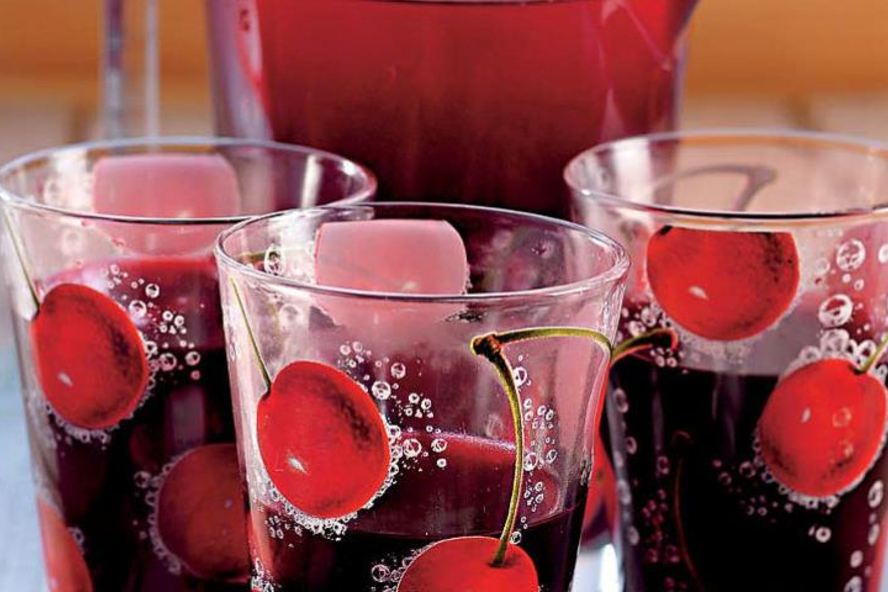 Рецепт морса из вишни и малины