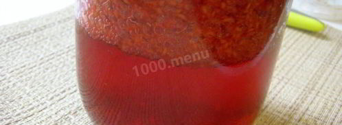 малиновая наливка из малины. Шаг 8