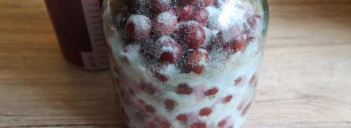 вишневая наливка на водке. Шаг 7