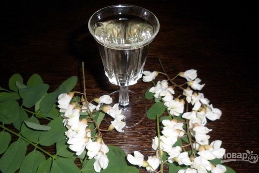 Рецепт напитка из акации на зиму