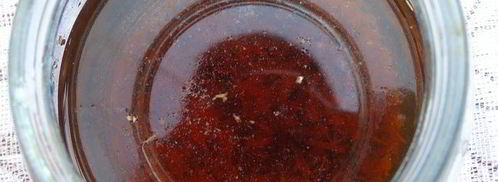 напиток из календулы с цветочным льдом. Шаг 3