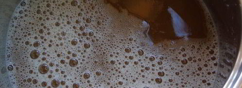 напиток из календулы с цветочным льдом. Шаг 5