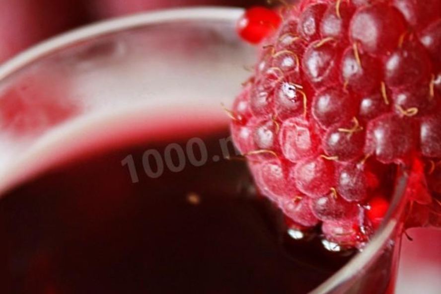 Рецепт малиновой настойки на водке