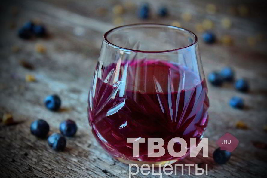 Рецепт настойки из черники