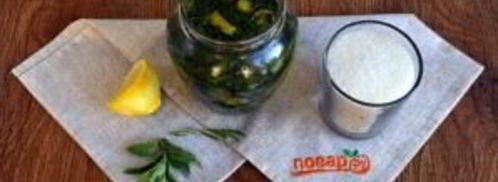 настойка на тархуне и мяте. Шаг 3