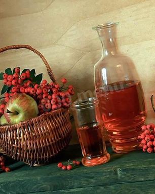 Настойка рябина на коньяке
