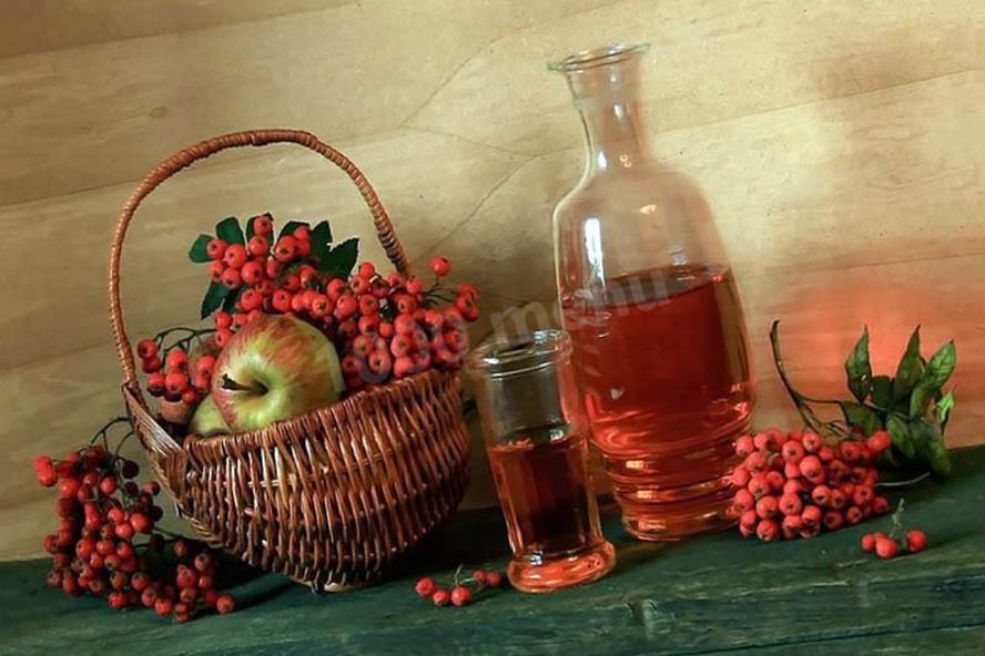 Рецепт настойки рябина на коньяке